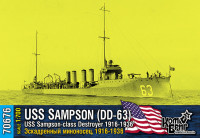 Combrig 70676 USS Sampson-class DD-63 Sampson, 1916-1936 1/700