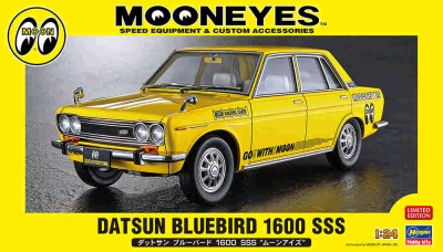 Hasegawa 20616 DATSUN BLUEBIRD 1600 SSS &quot;MOONEYES&quot; (Limited Edition) 1/24