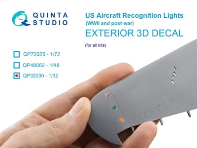 Quinta studio QP32030 Кодовые огни ВВС и ВМФ США, ВМВ и после ВМВ 1/32