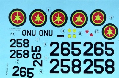 LF Model C3216 Decals F-86F over Ethiopia (KINETIC) 1/32