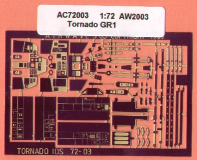 Airwaves (etched) AEC72003 Panavia Tornado GR.1 65 parts 1/72
