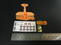 Metallic Details MDR14458 Boeing P-26 Peashooter (3D-Printed) with etched parts and decals 1/144