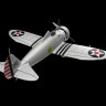 Metallic Details MDR14458 Boeing P-26 Peashooter (3D-Printed) with etched parts and decals 1/144