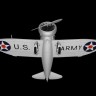Metallic Details MDR14458 Boeing P-26 Peashooter (3D-Printed) with etched parts and decals 1/144