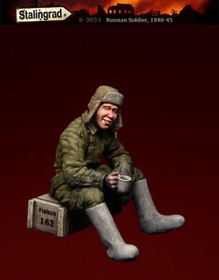 Stalingrad 3053 Советский солдат (зима)