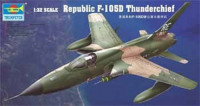 Trumpeter 02201 Самолет U.S Republic F-105D Thunderchief 1/32