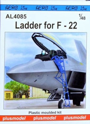 Plus model AL4085 1/48 Ladder for F-22 (plastic set)
