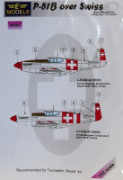 LF Model M3202 Mask P-51B over Switzerland (TRUMP/REV) 1/32