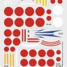 Rising Decals 72114 Decal 59th Hiko Sentai (14x camo) 1/72