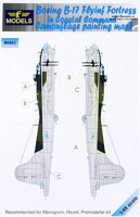 Lf Model M4863 Mask B-17 Flying Fortress Coast.Command Camo 1/48