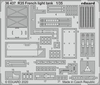 Eduard 36437 SET R35 French light tank (TAM)