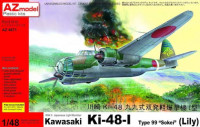 AZ Model 48071 1/48 Ki-48-I Type 99 'Sokei' (Lily) (3x camo) 1/48