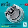 Reskit RSU48-474 F-111F exhaust nozzles open&closed (ACAD) 1/48