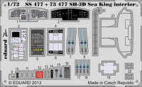 Eduard SS477 SH-3D Sea King interior S.A.