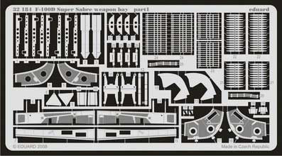 Eduard 32184 F-100D weapon bay TRU