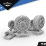 Temp Models 48334 Колеса шасси Су-33 1/48