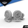 Temp Models 48334 Колеса шасси Су-33 1/48