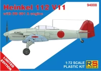 Rs Model 94008 Heinkel 112 V11 w/ DB 601A engine (3x camo) 1/72
