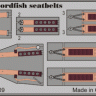 Eduard 32654 Swordfish seatbelts TRU