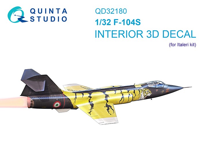 Quinta Studio QD32180 F-104S (Italeri) 1/32