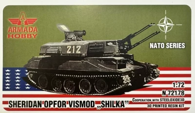 Armada Hobby N72178 Sheridan OPFOR VISMOD 'Shilka' (3D kit) 1/72