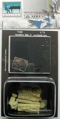 Aires 7100 Supermarine SPITFIRE Mk. V cockpit set 1/72