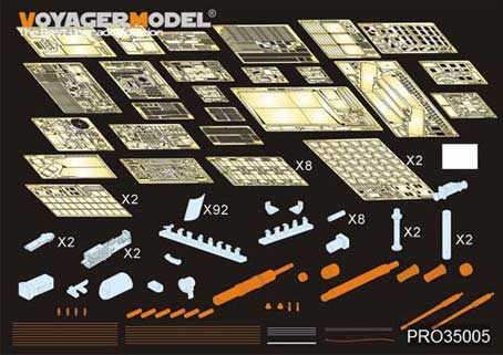Voyager Model PRO35005 Modern US M1A2 SEP w/TUSK2 Abrams (For DRAGON 3536) 1/35