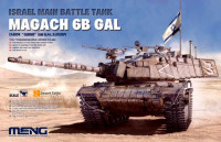 Meng Model TS-044 Israel Main Battle Tank Magach 6B GAL 1/35