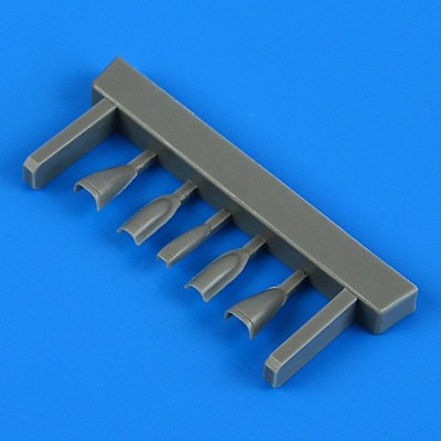 QuickBoost QB48984 Harrier GR. 1/GR.3/AV-8A air scoops (KIN) 1/48