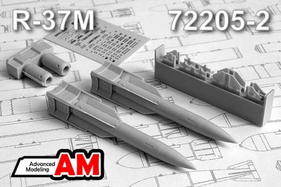 Advanced Modeling AMC 72205-2 Р-37М Авиационная управляемая ракета 1/72