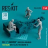 Reskit F48032 MJ-1 Driver&airmens (Vietnam) scene 1 (3 pcs) 1/48