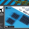 Black Dog MA72002 US NAVY tiedown+padaye (CV/CVN) (3D-Printed) 1/72