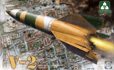 Takom 2075 V-2 German Single Stage Ballistic Missile 1/35