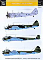 SBS model D48041 Декаль Finnish Bombers - Post War Markings 1/48