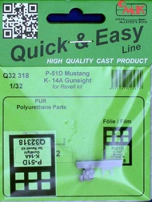 CMK Q32318 P-51D Mustang K-14A Gunsight (REV) 1/32