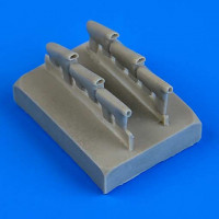 QuickBoost QB72482 Defiant Mk.I exhaust - rounded 1/72