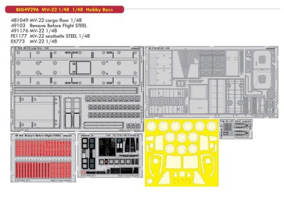 Eduard BIG49296 MV-22 (HOBBYB) 1/48