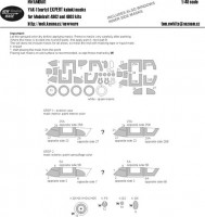New Ware NWA-M0501 1/48 Mask YAK-1 (early) EXPERT (MSVIT 4802/4803)