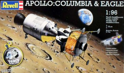 Revell 04827 APOLLO COLUMBIA &amp; EAGLE 1/96