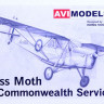 Aviprint 72014 1/72 Puss Moth in Commonwealth Service (4x camo)