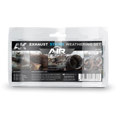 AK Interactive AK-02037 Эфекты атмосферного воздействия (Авиационная серия)