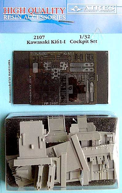 Aires 2107 Kawasaki Ki61-I cockpit set 1/32