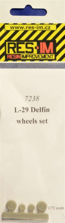 RES-IM RESIM7238 1/72 L-29 Delfin wheel set
