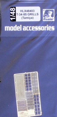 Hauler HLX-48403 T-34-85 Grills - PE set (TAM) 1/48