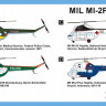 Mark 1 Models MKM-144.151 Mil Mi-2 P/S/PLUS 'Police&Medical' (2-in-1) 1/144