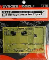 Voyager Model PEA055 Photo Etched set for Storage boxes for Tiger I (For All) 1/35