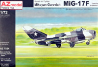Az model 75054 MiG-17F 'Special Schemes' (3x camo) 1/72