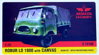Armada Hobby E72150 ROBUR LO 1800 w/ Canvas (resin kit w/ PE) 1/72