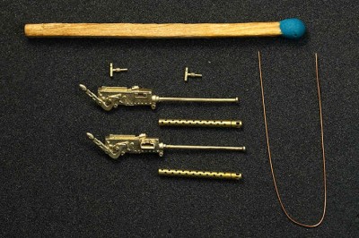 Mini World A4862 Vickers Mk.II machine gun for Fairey Flycatcher 1/48