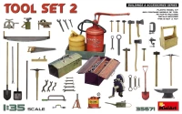 Miniart 35671 Tool Set No.2 (incl. PE & decals) 1/35